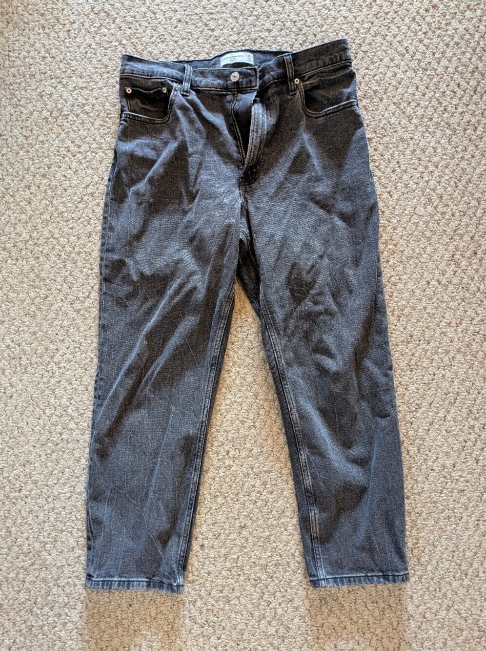 Abercrombie & Fitch Black High-Rise Jeans